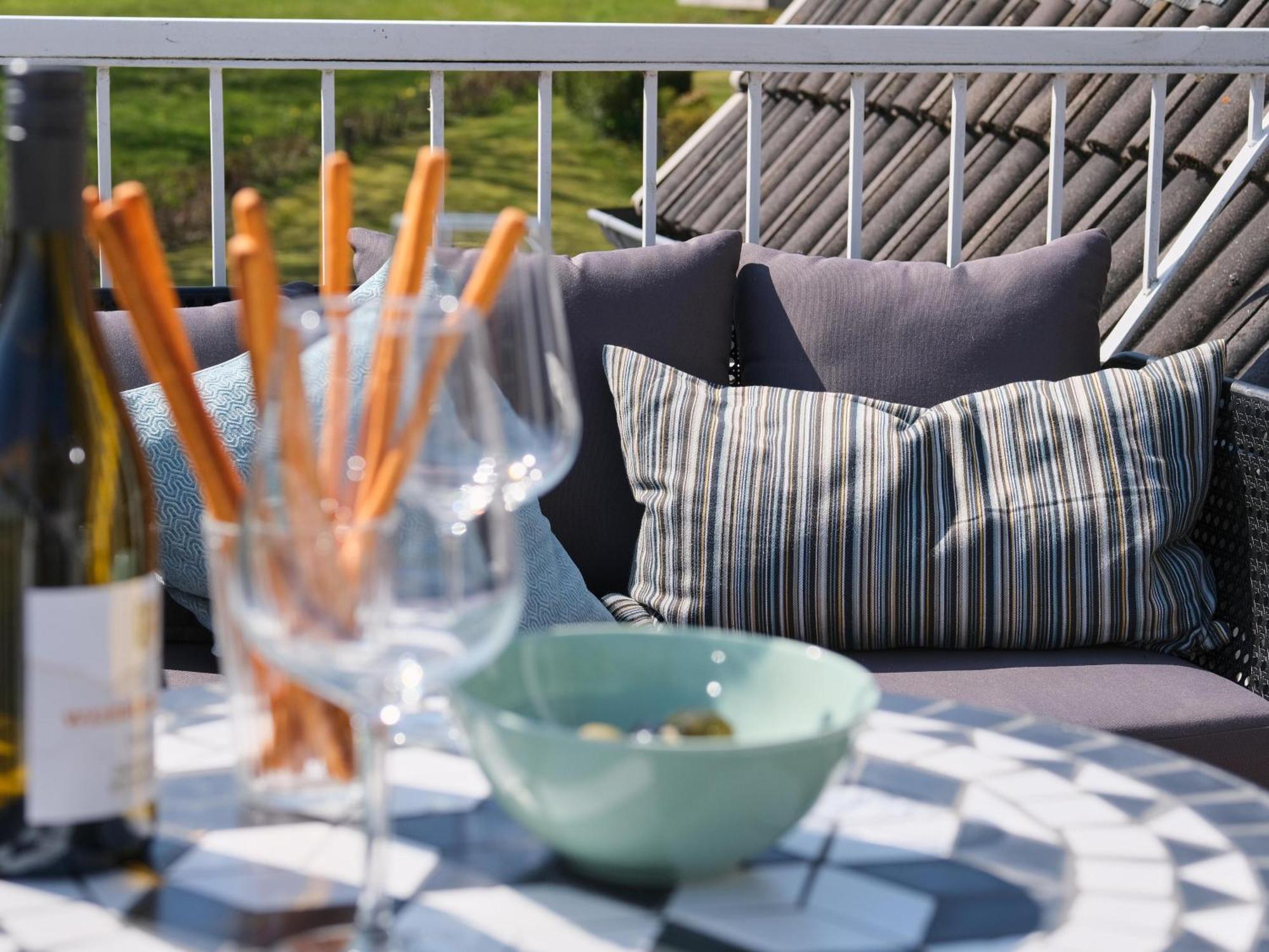 Ostsee, Wunderschoene Wohnung Mit Meerblick Harrislee Luaran gambar